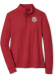 Main image for Womens Indiana Hoosiers Crimson Peter Millar 2025 College Football National Champions Qtr Zip Pull..