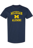 Main image for Michigan Wolverines Arch Alumni Short Sleeve T Shirt - Navy Blue