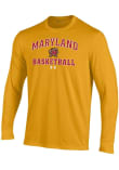 Main image for Mens Maryland Terrapins Gold Under Armour Basketball Performance Tee