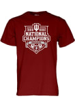Main image for Indiana Hoosiers Crimson Blue 84 2025 College Football National Champions Official Team Logo Short..