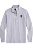 Main image for Mens Graphite Michigan State Spartans Saltwater Qtr Zip Pullover