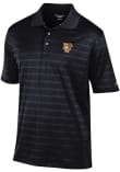 Main image for Mens Bowling Green Falcons Black Champion Embroidered Textured Solid Short Sleeve Polo Shirt