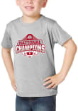 Main image for Toddler Ohio State Buckeyes Grey Little King 2024 National Champions Short Sleeve T-Shirt
