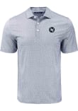 Main image for Mens Ohio State Buckeyes Black Cutter and Buck Diamond Dot Short Sleeve Polo Shirt