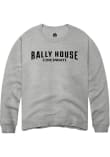 Main image for Summit Sportswear  Mens Grey Employee Tees Design Long Sleeve Crew Sweatshirt