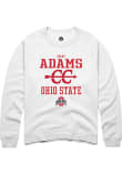 Main image for Colby Adams Rally Mens White Ohio State Buckeyes NIL Sport Icon Crew Sweatshirt