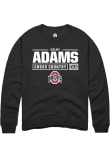 Main image for Colby Adams Rally Mens Black Ohio State Buckeyes NIL Stacked Box Crew Sweatshirt