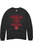 Main image for Jeremiah Charles Rally Mens Black Nebraska Cornhuskers NIL Sport Icon Crew Sweatshirt