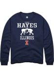 Main image for Samuel Hayes Rally Mens Navy Blue Illinois Fighting Illini NIL Sport Icon Crew Sweatshirt