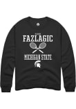 Main image for Sarah Fazlagic Rally Mens Black Michigan State Spartans NIL Sport Icon Crew Sweatshirt