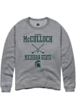Main image for Ashton McCulloch Rally Mens Graphite Michigan State Spartans NIL Sport Icon Crew Sweatshirt