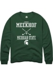 Main image for August Meekhof Rally Mens Green Michigan State Spartans NIL Sport Icon Crew Sweatshirt