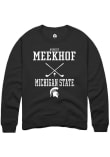Main image for August Meekhof Rally Mens Black Michigan State Spartans NIL Sport Icon Crew Sweatshirt