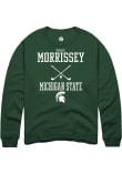 Main image for Pierce Morrissey Rally Mens Green Michigan State Spartans NIL Sport Icon Crew Sweatshirt