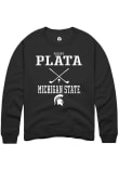 Main image for Valery Plata Rally Mens Black Michigan State Spartans NIL Sport Icon Crew Sweatshirt