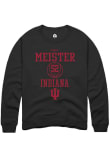 Main image for Lilly Meister Rally Mens Black Indiana Hoosiers NIL Sport Icon Crew Sweatshirt