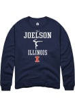 Main image for Tali Joelson Rally Mens Navy Blue Illinois Fighting Illini NIL Sport Icon Crew Sweatshirt