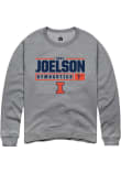 Main image for Tali Joelson Rally Mens Graphite Illinois Fighting Illini NIL Stacked Box Crew Sweatshirt