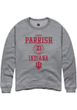 Main image for Sydney Parrish Rally Mens Graphite Indiana Hoosiers NIL Sport Icon Crew Sweatshirt