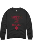 Main image for Sydney Parrish Rally Mens Black Indiana Hoosiers NIL Sport Icon Crew Sweatshirt