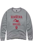 Main image for Harrison Herrera Rally Mens Graphite Indiana Hoosiers NIL Sport Icon Crew Sweatshirt