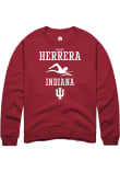 Main image for Harrison Herrera Rally Mens Red Indiana Hoosiers NIL Sport Icon Crew Sweatshirt
