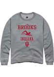 Main image for Finn Brooks Rally Mens Graphite Indiana Hoosiers NIL Sport Icon Crew Sweatshirt
