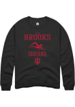 Main image for Finn Brooks Rally Mens Black Indiana Hoosiers NIL Sport Icon Crew Sweatshirt