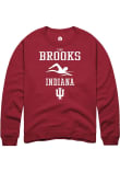 Main image for Finn Brooks Rally Mens Red Indiana Hoosiers NIL Sport Icon Crew Sweatshirt