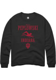 Main image for Noelle Peplowski Rally Mens Black Indiana Hoosiers NIL Sport Icon Crew Sweatshirt