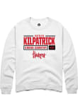 Main image for Katelyn Kilpatrick Rally Mens White Nebraska Cornhuskers NIL Stacked Box Crew Sweatshirt