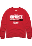 Main image for Katelyn Kilpatrick Rally Mens Red Nebraska Cornhuskers NIL Stacked Box Crew Sweatshirt