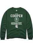 Main image for Carson Cooper Rally Mens Green Michigan State Spartans NIL Sport Icon Crew Sweatshirt