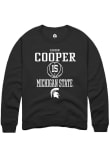 Main image for Carson Cooper Rally Mens Black Michigan State Spartans NIL Sport Icon Crew Sweatshirt