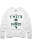 Main image for Davis Smith Rally Mens White Michigan State Spartans NIL Sport Icon Crew Sweatshirt