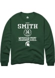 Main image for Davis Smith Rally Mens Green Michigan State Spartans NIL Sport Icon Crew Sweatshirt