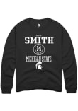 Main image for Davis Smith Rally Mens Black Michigan State Spartans NIL Sport Icon Crew Sweatshirt