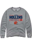 Main image for Ashton Hollins Rally Mens Graphite Illinois Fighting Illini NIL Stacked Box Crew Sweatshirt