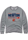 Main image for Jer’Zhan Newton Rally Mens Graphite Illinois Fighting Illini NIL Stacked Box Crew Sweatshirt