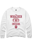 Main image for Sean Wracher Rally Mens White Indiana Hoosiers NIL Sport Icon Crew Sweatshirt