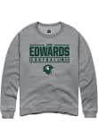Main image for Samuel Edwards Rally Mens Graphite Michigan State Spartans NIL Stacked Box Crew Sweatshirt