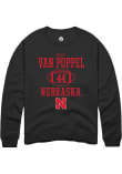 Main image for Riley Van Poppel Rally Mens Black Nebraska Cornhuskers NIL Sport Icon Crew Sweatshirt