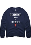 Main image for Destiny Denning Rally Mens Navy Blue Illinois Fighting Illini NIL Sport Icon Crew Sweatshirt
