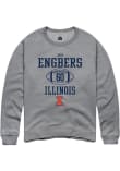 Main image for Joep Engbers Rally Mens Graphite Illinois Fighting Illini NIL Sport Icon Crew Sweatshirt
