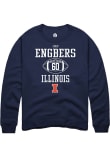 Main image for Joep Engbers Rally Mens Navy Blue Illinois Fighting Illini NIL Sport Icon Crew Sweatshirt