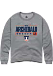 Main image for Mya Archibald Rally Mens Graphite Illinois Fighting Illini NIL Stacked Box Crew Sweatshirt