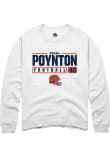Main image for Ronan Poynton Rally Mens White Illinois Fighting Illini NIL Stacked Box Crew Sweatshirt