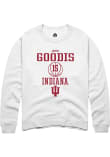 Main image for James Goodis Rally Mens White Indiana Hoosiers NIL Sport Icon Crew Sweatshirt