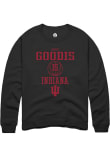 Main image for James Goodis Rally Mens Black Indiana Hoosiers NIL Sport Icon Crew Sweatshirt