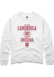 Main image for Julianna LaMendola Rally Mens White Indiana Hoosiers NIL Sport Icon Crew Sweatshirt